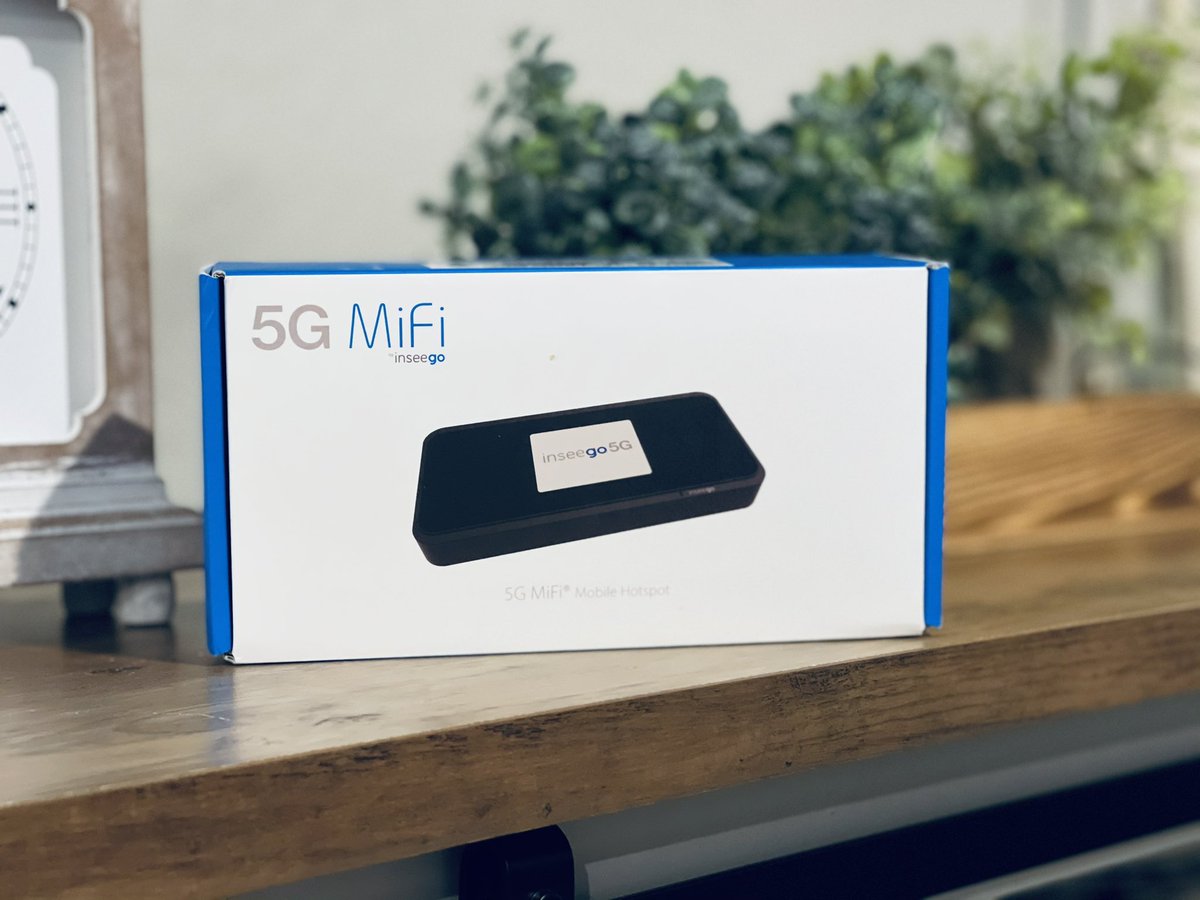 I can turn my car into my virtual office with this bad boy! 🤩#5GMiFi #TMobile #TMobileAllTheWay <a href="/MiFi/">MiFi by Inseego</a>