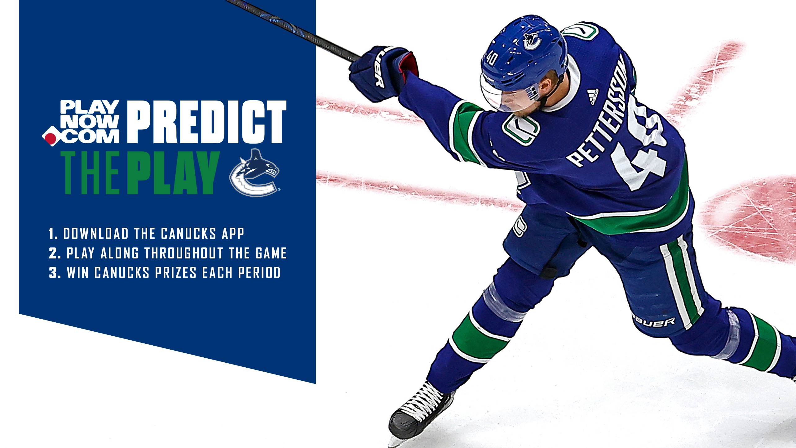 Vancouver Canucks - Download the Canucks App and play Predict the Play! At  12:00pm every game day before puck drop, submit your answers on what will  happen in tonight's game for a