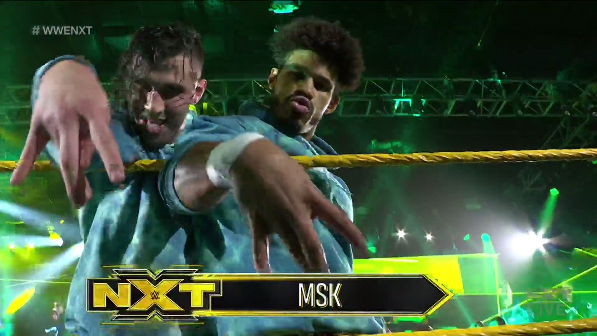 MSK On Their NXT Debut, The Miz - Royal Rumble Spot