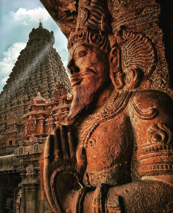 An engineering marvel unlike any otherThe Brihadeeswara Temple, Thanvajur represents the zenith of the Chola architecture. It is built using interlock method where no cement, plaster or adhesive was used between the stones. It has survived 1000 yrs and 6 earthquakes