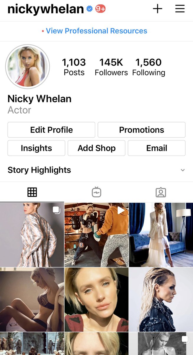 Nicky Whelan tweet media