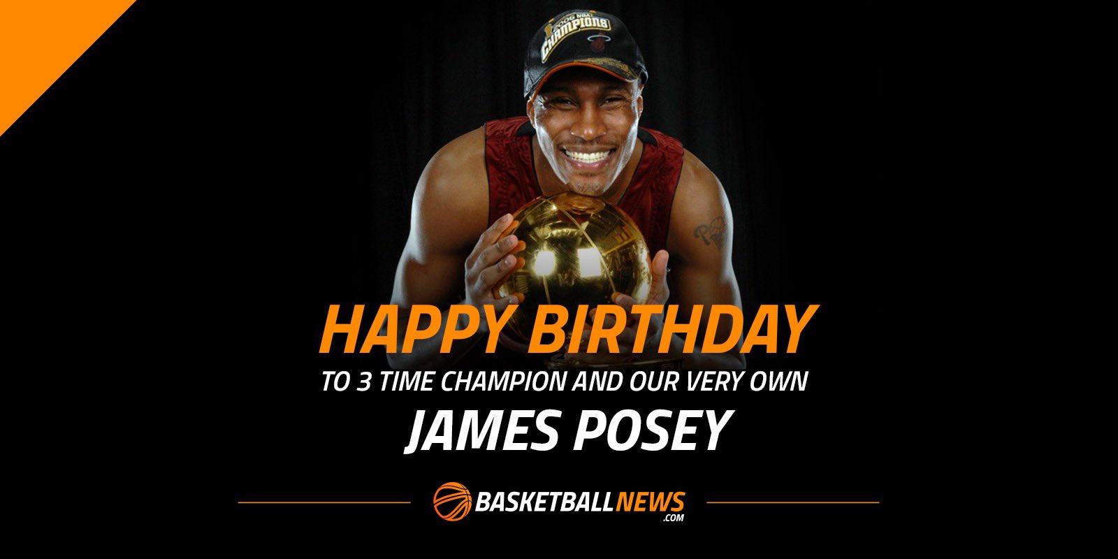 A very happy 44th birthday to the The Host with the Most on The Posecast, our own James Posey   