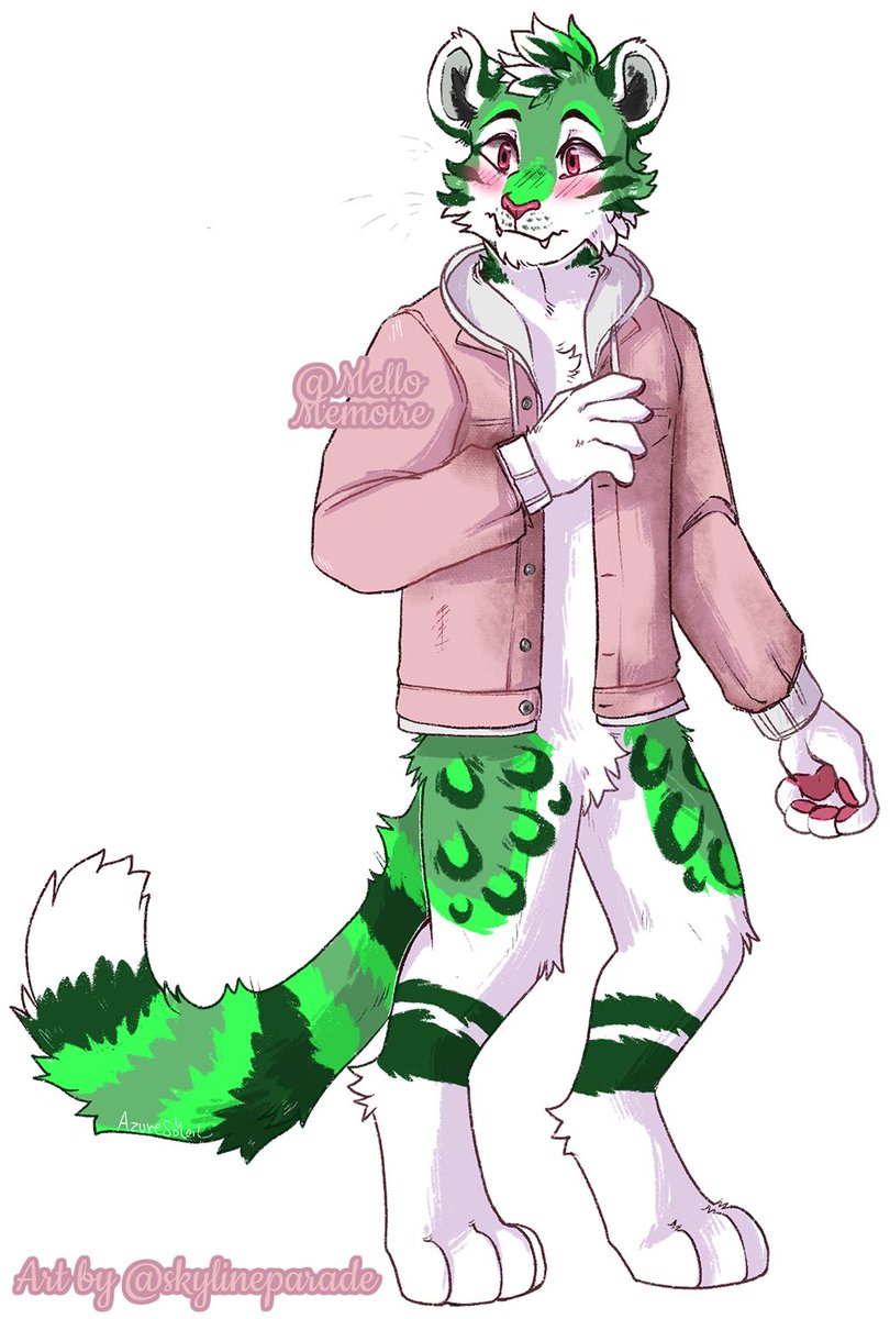 MelloMemoire's tweet photo. You all making this tiger blush >w<.
Art by 
@skylineparade
 
#furryart #furryfandom https://t.co/dOTGzp07ob