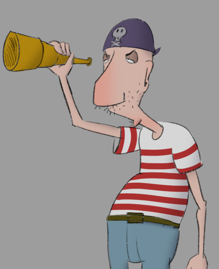 Adam_Meyerhoff's tweet photo. Character design for an upcoming pirate project! https://t.co/xhRWyaV8r6