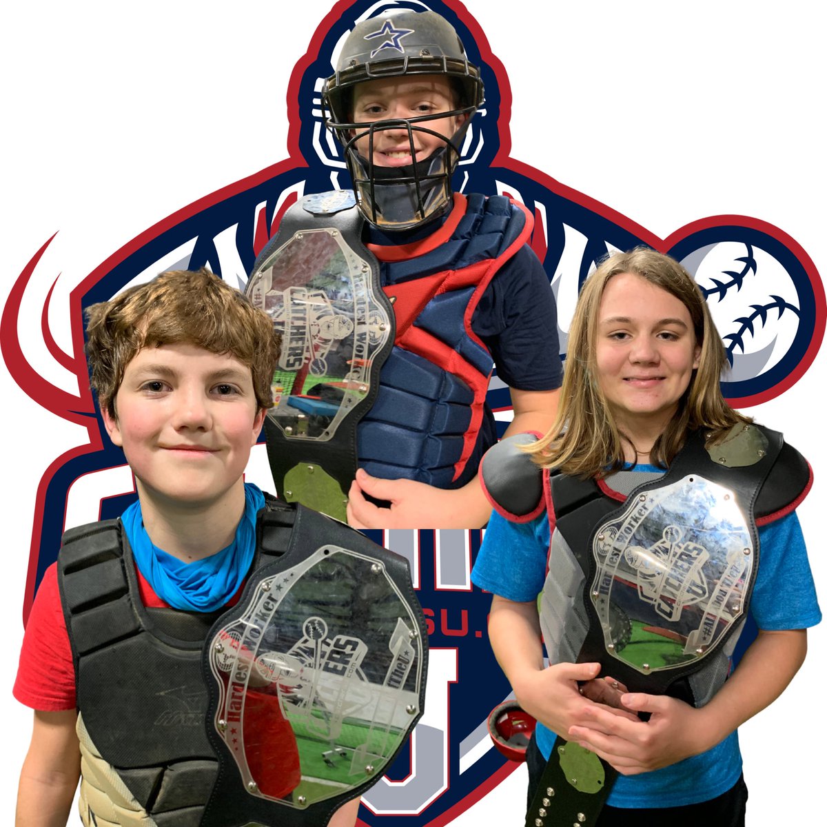 Tonight’s Hardest Workers are Jude  Fletcher  Lucas #baseball #catchers #hardworkpaysoff #Wednesdayvibe