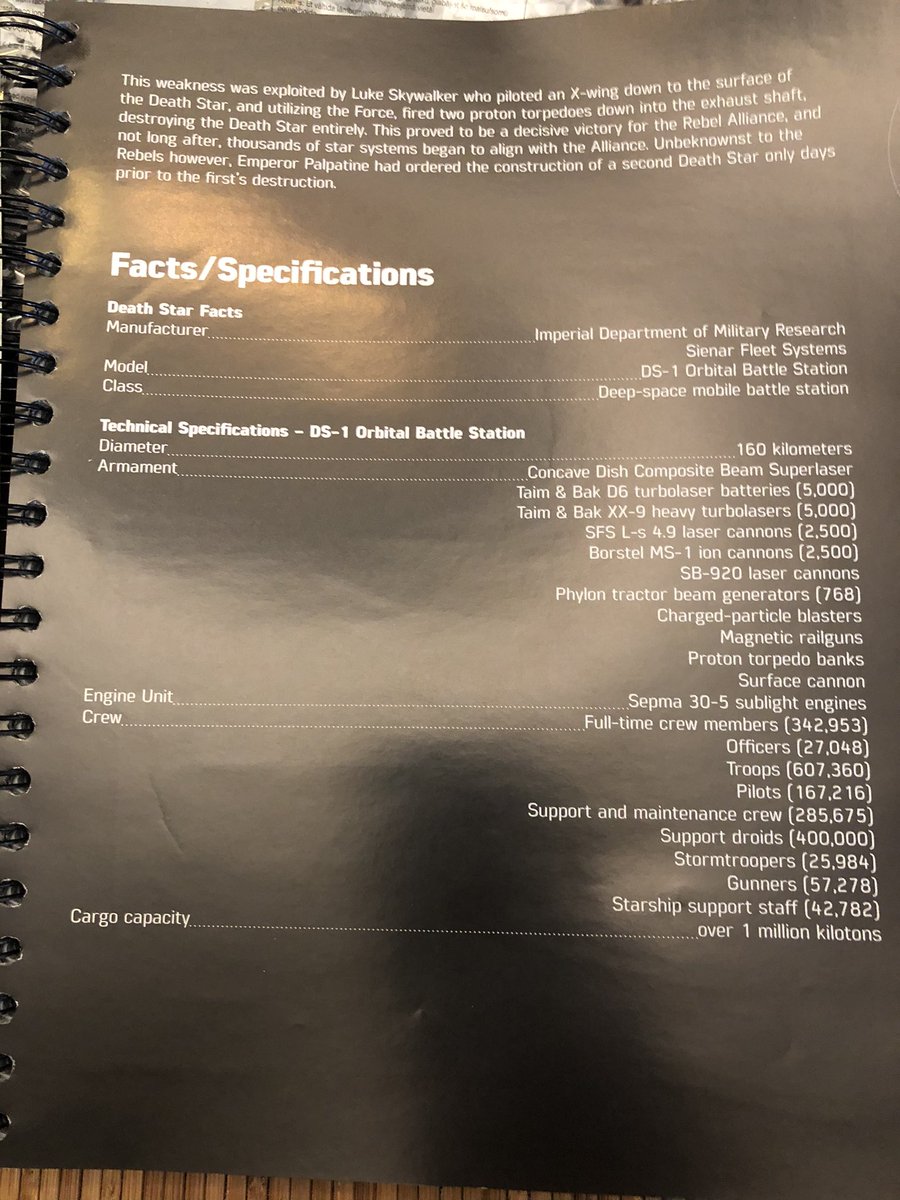 There’s soooo many parts. There’s 10 segments in almost 30 bags. Some are free and others in two boxes. The manual is over 300 pages and has some amazing photography and stats. There were 1.7M people on the 160km diameter station!  #LEGO  