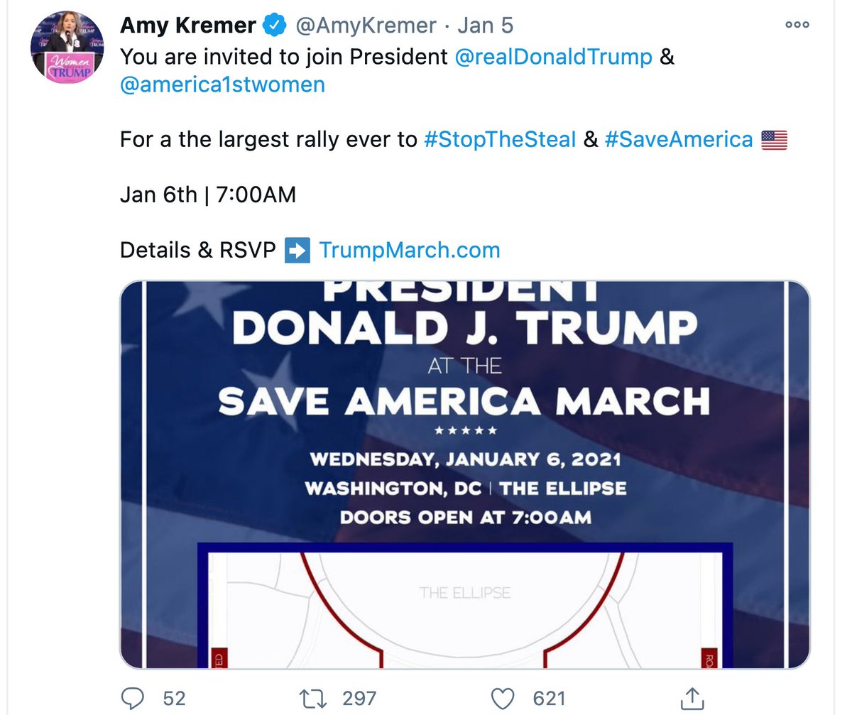 These folks were driving around in expensive buses funded by My Pillow Guy. They were telling people that Trump had "invited them" and others to contest the election in DC on 1/6 and he was even retweeting them to bring "the cavalry." Why has no one reported on this?
