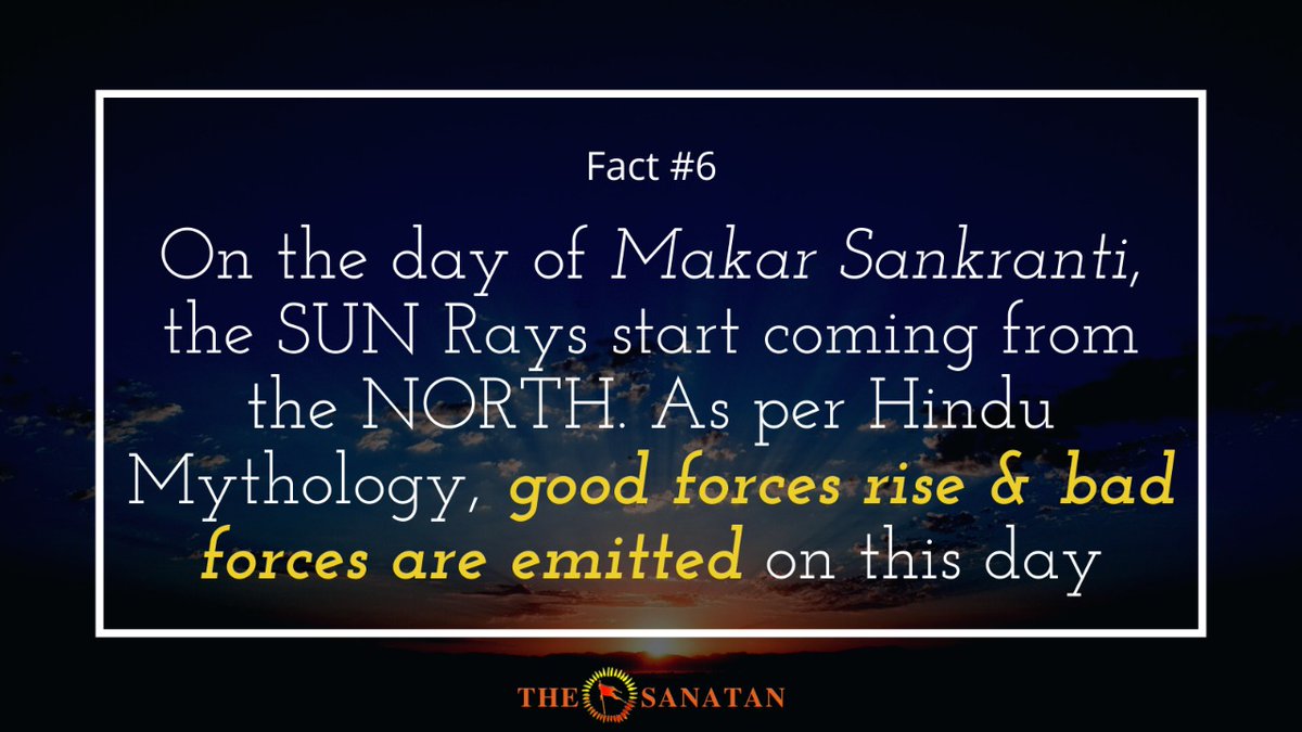 Uttaryan It BEGINS on 21st DEC and Sun reaches the NORTH on 14th JAN - A Cycle Of 3 Weeks.