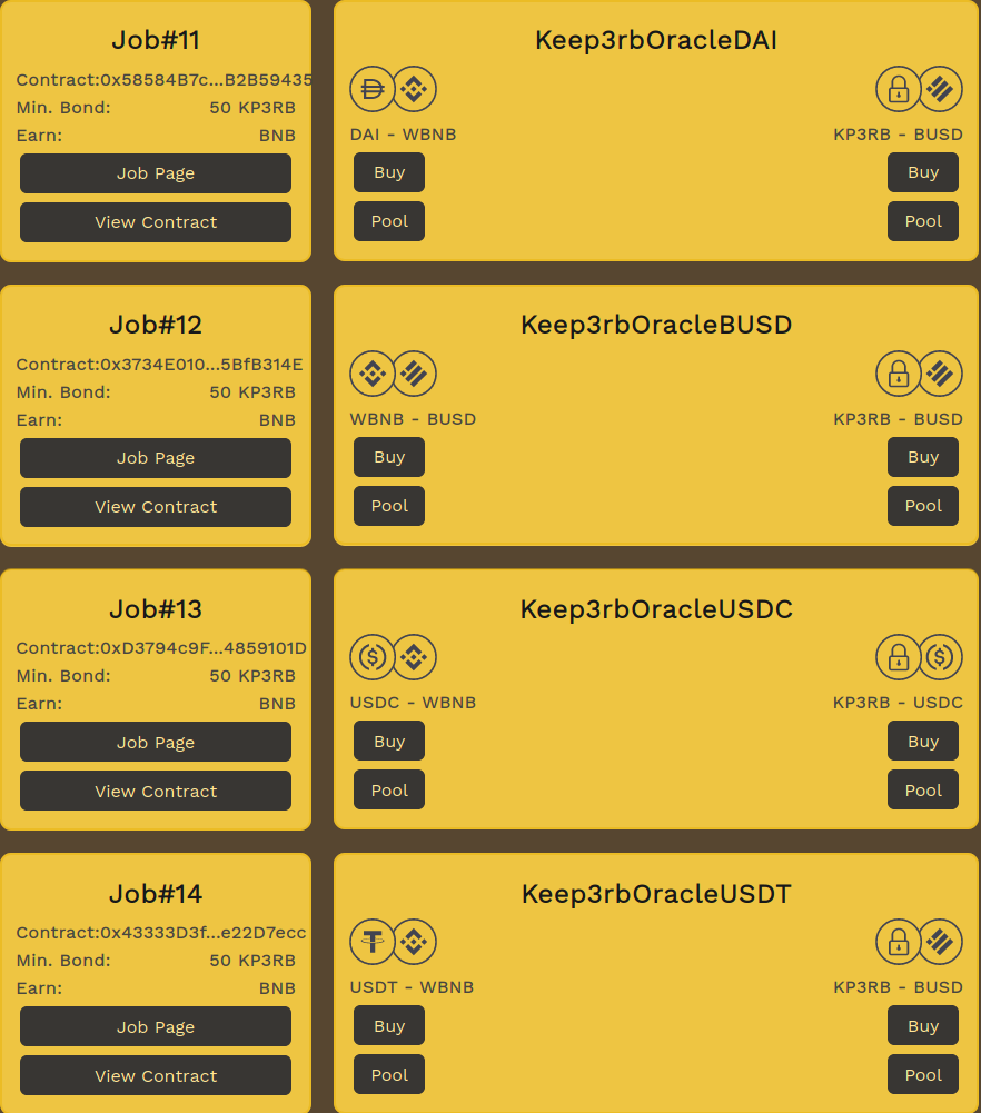 Keep3r BSC Network - KP3RB tweet media