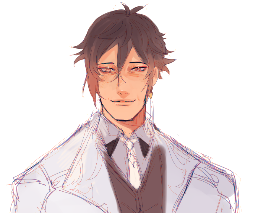 shiyashimi's tweet image. last crop was way too jarring lmao...anyways oos poisoned my mind...cat mouth zhongli...much to think about