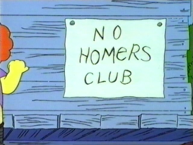keeperssaga's tweet photo. -Hey, Timmy, hey Bobby! Come on in! Sorry, not you, Homer.

-But you let in Homer Glumpet!

-The sign says "No Homers!" We're allowed to have one. 

There is a #SimpsonsQuote for every occasion. 
@janalynnjenks https://t.co/ewaS8Qp7kW