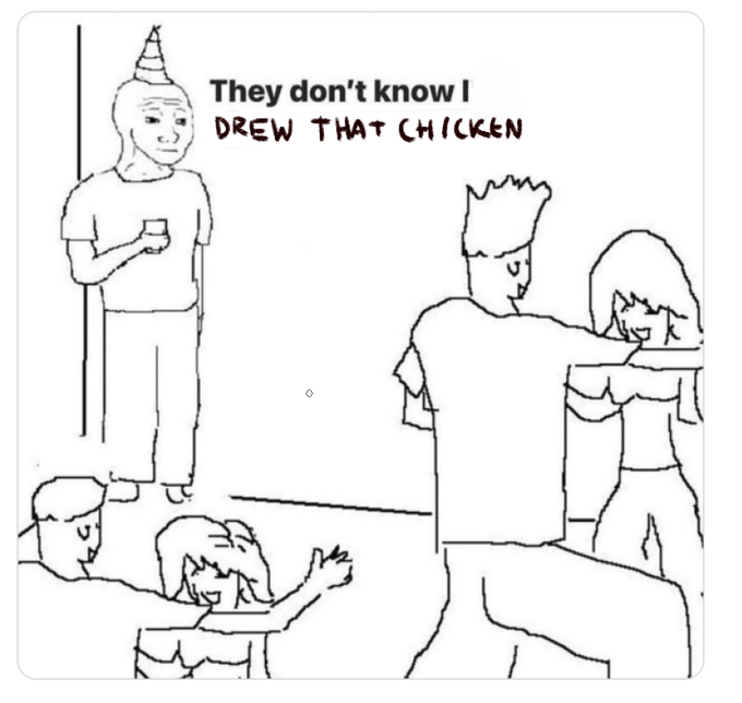 someone shared one of my kfp memes in the class GC 