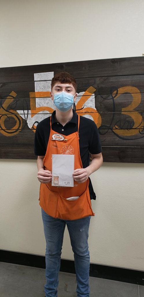 Way to go Juvenal for getting his electrical certification #6563 #slaughterstrong