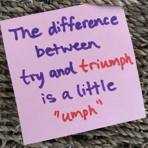 bkn_808's tweet image. Today’s inspiration!  Come on, give it a little umph! #umph