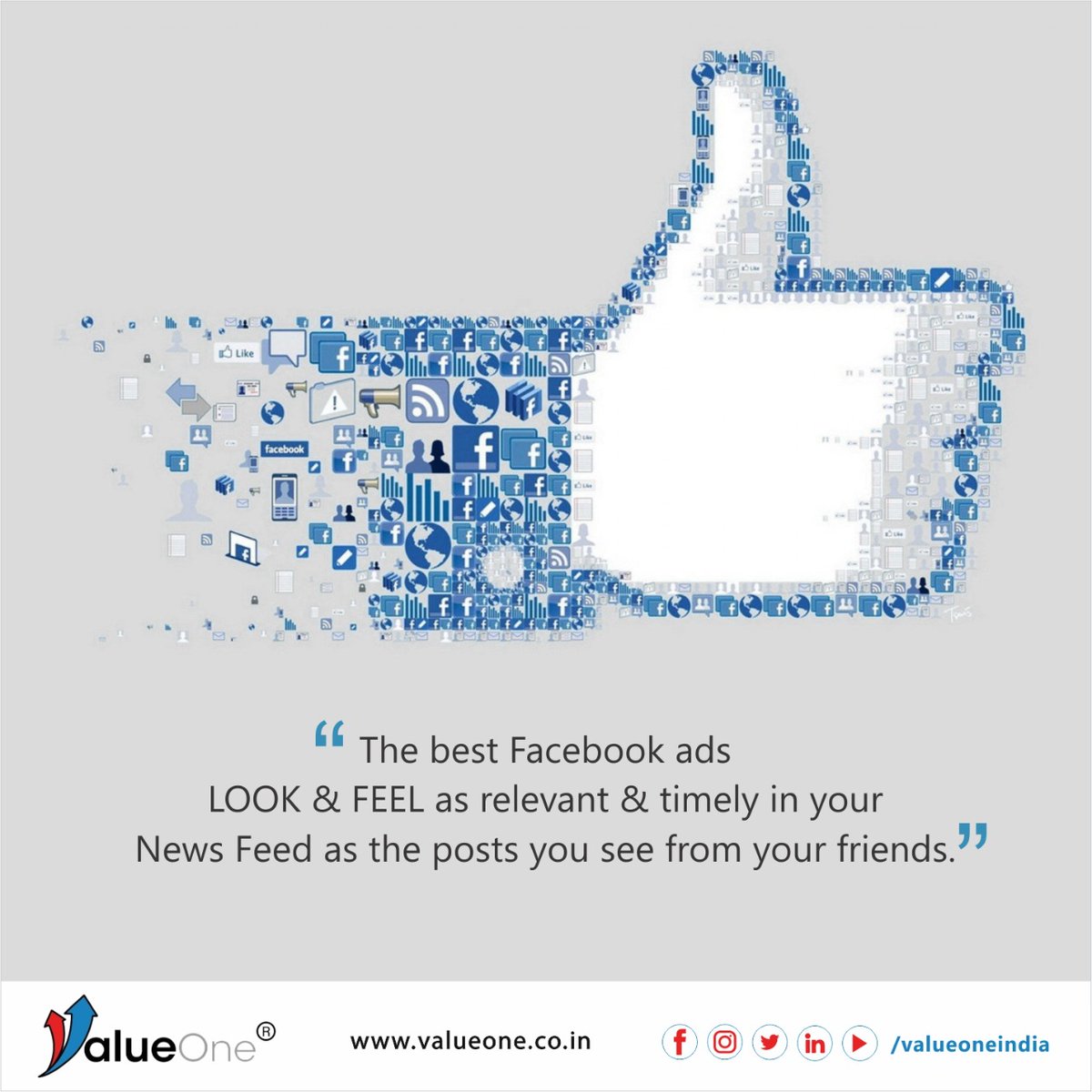 valueoneai's tweet photo. Facebook ADS: The Quick and Painless Way to Promote Your Brand.
#facebook #advertising #marketing #valueone https://t.co/MWd7tqtF38