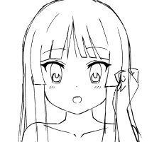 澪ちゃんは結構描くの難しい部類 