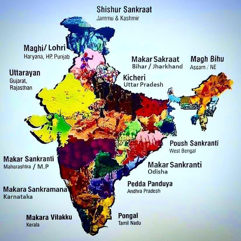 BoneyKapoor's tweet photo. Wishing you all loads of happiness n prosperity. #Pongal #Lohri #MakarSankranti #Bihu #PeddaPanduya #Uttrarayan and #Kichri. https://t.co/Xv89wK00E6