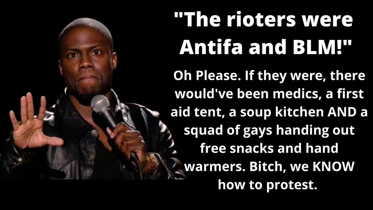 And to the insurrectionist that want to blame it on Antifa. Bitch please.