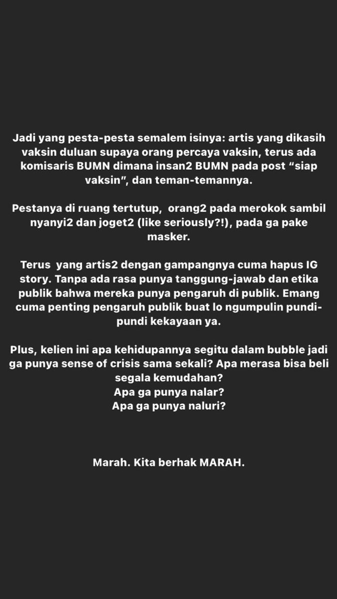 rizkisiregar's tweet photo. Terlalu marah. https://t.co/KqfBT0tZBK