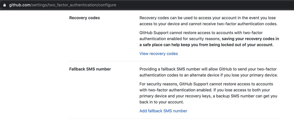 pblanco_uy's tweet photo. Hey, @github here in #Uruguay we are a small country but we build world-class software and we also care about security, don't you think is a good moment to enable SMS recovery code feature for this part of the world? https://t.co/J2MjCEvDtT