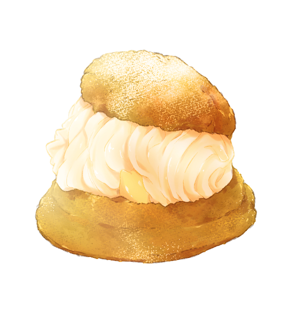 シュークリームのtwitterイラスト検索結果