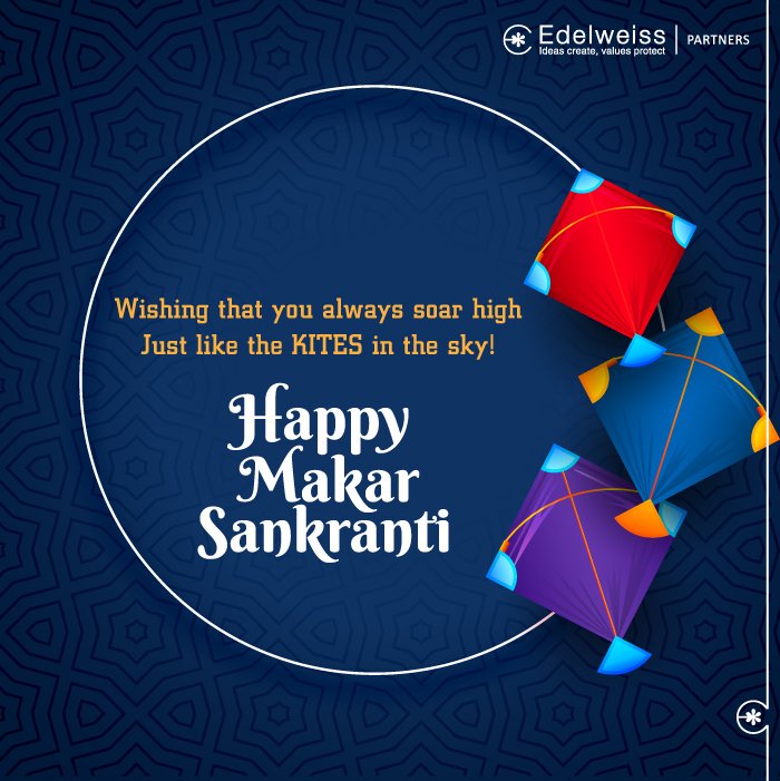 KAVYY's tweet photo. May The Sankranti Bring in New Hopes and Good Harvest For You!” Wishing You A Very Happy Makar Sankranti 2021

#HappyMakarSankranti #EdelweissPartners
#HappyUttarayan https://t.co/V3YxO51ZZG
