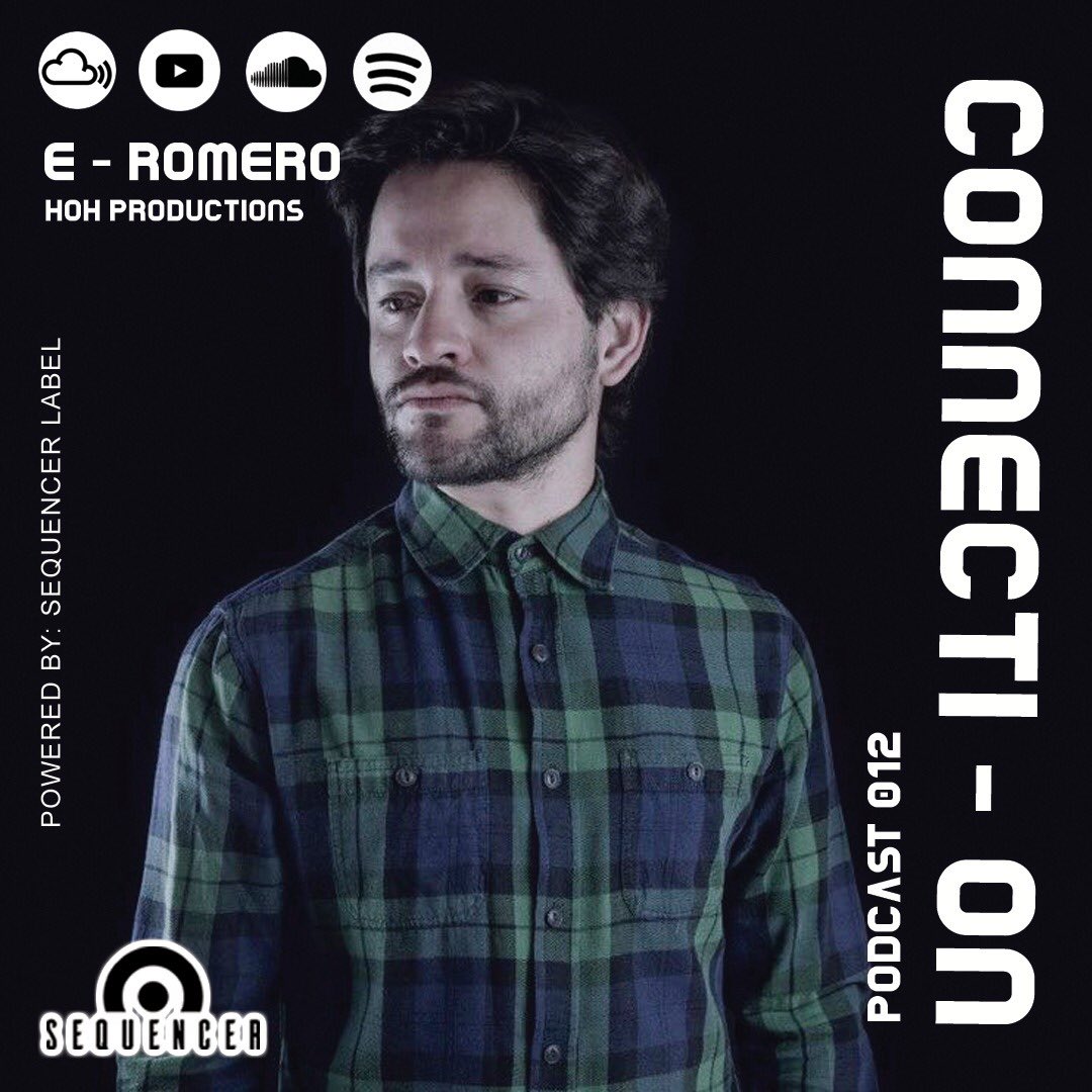 SequencerLabel's tweet image. 🔹 Escucha en tu plataforma favorita nuestro Connecti-ON PODCAST 012 esta vez a cargo de un invitado Mexicano de lujo E-ROMERO que nos presenta una extraordinaria sesión exclusiva de House, Tech House &amp;amp; Minimal / Deep que seguro te encantará!!

👉  podlink.to/Podcast012  👈
