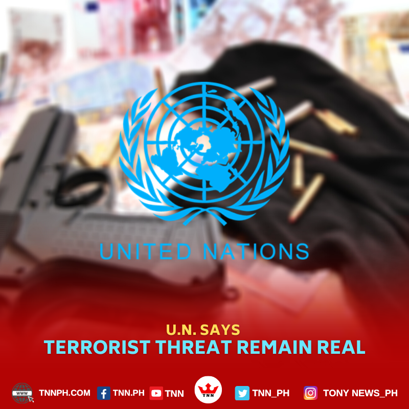 TNN_PH's tweet photo. The United Nations counterterrorism Chief Vladimir Voronkov said the threat of terrorism ramains real and even direct for many countries. https://t.co/q7tD2RLrvY