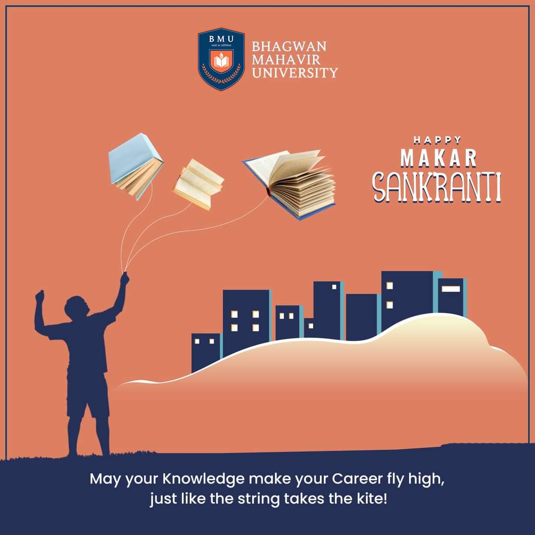 bmusurat's tweet photo. Wishing that the rising sun of Makar Sankranti fills your life with bright career and success !

Happy Makar Sankranti 
.
.
.
#kites #kiteflying #makarsankranti #uttrayan2021  
#bmu #bmusurat #bhagwanmahavir #collegesinsurat #suratuniversity #knowledge #education https://t.co/yX0qKUMYeL