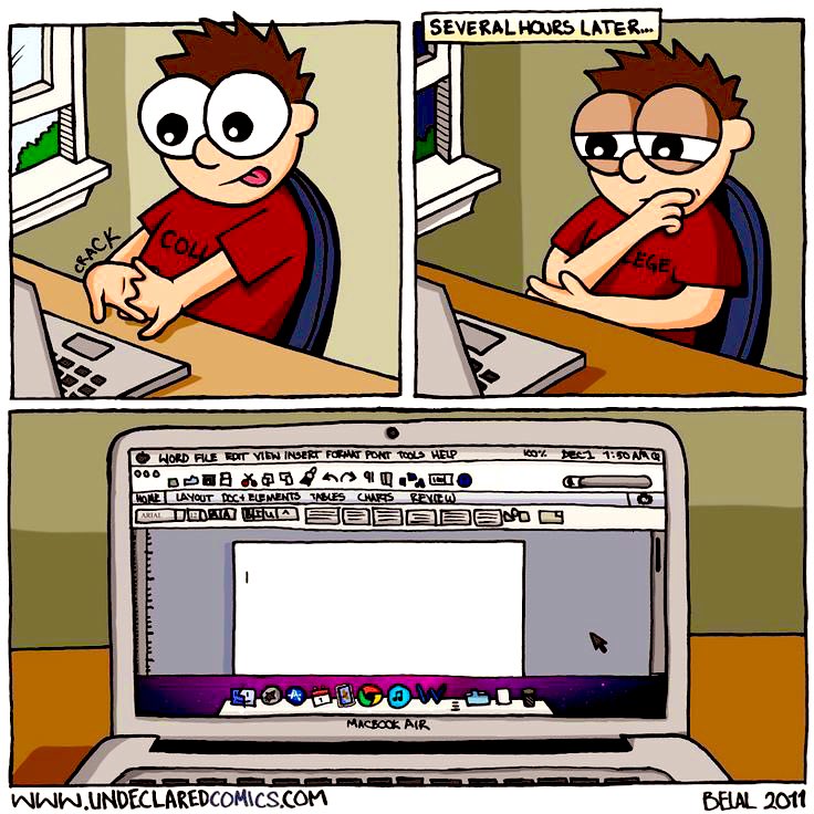 Time to write papers!