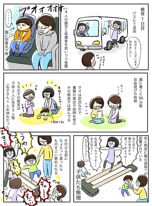 療育一日目
療育ってなにすんの?これでなにか変わるの?状態なので、たまに記録していけたらいいな… 