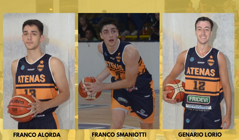 🏀 #LigaArgentina 

<a href="/francosmaniotti/">fran smaniotti</a>, <a href="/loriogenaro/">Genaro Lorio</a> y @FrancoAlorda7 seguirán en @AtenasPatagones

Tres jóvenes pilares del griego maragato aseguraron su lugar dentro del equipo. Llegaron para la pasada campaña y sus rendimientos fueron claves

🔗 bit.ly/3nJiZxy