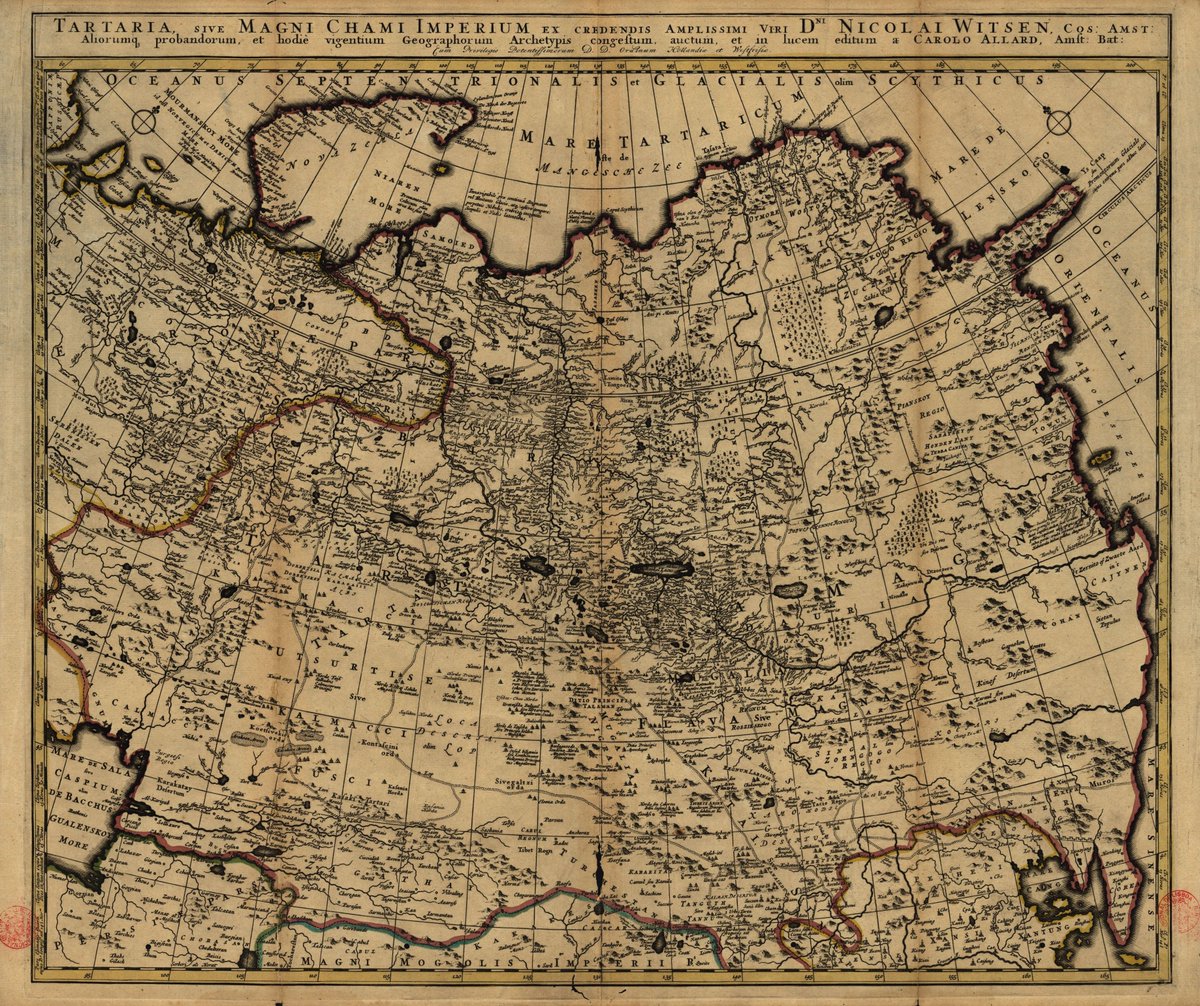 1705 Tartaria map