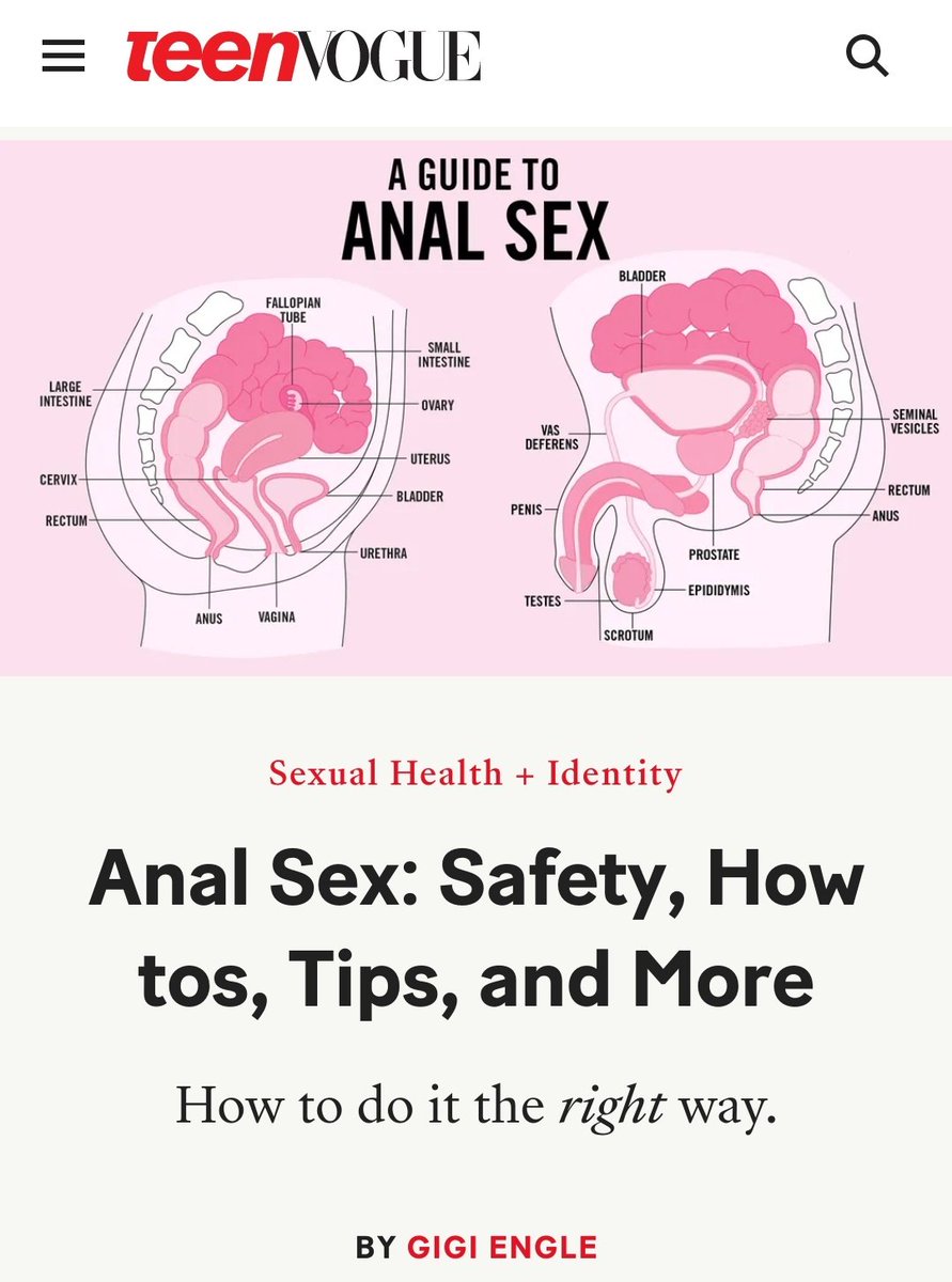 "The a**hole, a universal vagina through which femaleness can always be accessed..."TIMs often refer to their an*s as a v*lva. Normalizing an*l for women validates their fetish.It's also why the  @HRC labelled women's anatomy a "front hole", a clear reference to "back hole."