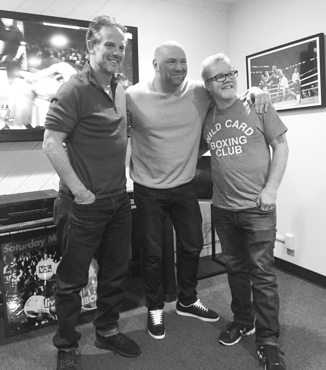FreddieRoach's tweet image. Wayback to hanging out with these guys - Peter Berg and Dana White @danawhite #waybackwednesday #wegowayback #friends #fightgame #fightlife #wildcardboxing #boxing #boxers #fighters #trainers #mma #movies #actor #producer #commercial #film @ufc @WildCardBoxing1 @WCBstore