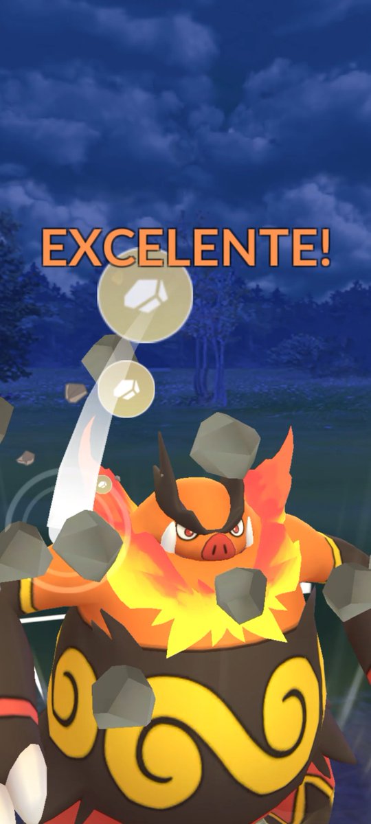thaddpokemongo's tweet photo. Emboar's #RockThrow and #FlameCharge showcase in 5-0 set in #GreatLeague!
Level 21 Ace Trainer
#PokemonGo #Pokemon #GOBattleLeague #GBL #GOBattle #HotLikeFuego #Emboar #Fire #Ember #Caliente #Spicy https://t.co/R39mtbz2fD