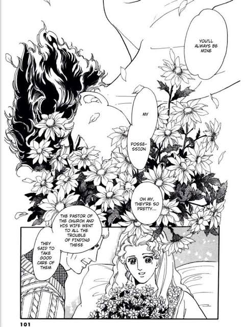 Felt like sharing one of my biggest influences; A Cruel God Reigns by Hagio Moto is one of those comics that i think really uses the media to its full potential. If it were a movie, or a novel, it just wouldnt work as well. It just needs those still moments that emphasize (cnt.) 