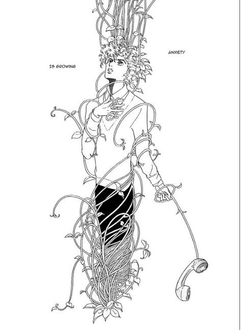 Felt like sharing one of my biggest influences; A Cruel God Reigns by Hagio Moto is one of those comics that i think really uses the media to its full potential. If it were a movie, or a novel, it just wouldnt work as well. It just needs those still moments that emphasize (cnt.) 