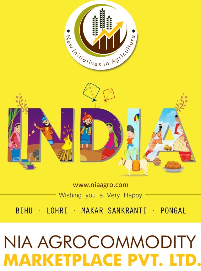 Nia_Agro's tweet image. Wishing all Goodness of Health &amp;amp; Prosperity on this festival of harvest...Happy Bihu/ Lohri / Makar Sankranti / Pongal
#niaagro #agritech #SupplyChain #harvestfestival #MakarSankranti2021