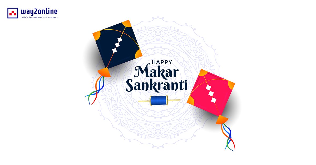 TheWay2Online's tweet photo. Way2Online wishes you a very happy Makar Sankranti 
Hope this auspicious occasion of Makar Sankranti brings loads of happiness and prosperity in your life. 

#makarsankranti2021 #wishescometrue #way2online https://t.co/qkQbrEs6BF
