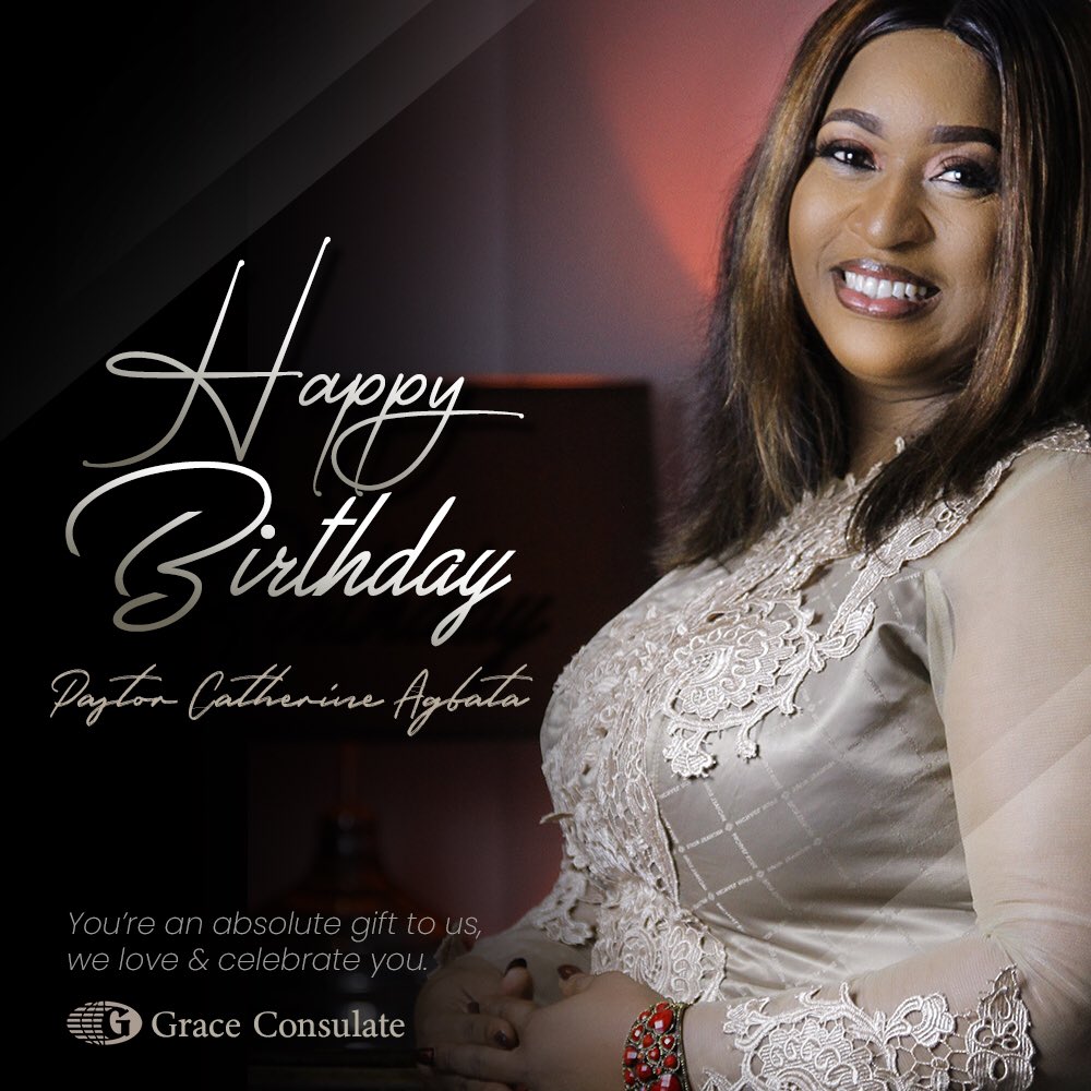 _graceconsulate's tweet photo. Happy Birthday Pastor Catherine Agbata
You’ve been more than a mother, more than everything we could applaud you with. We love & celebrate you as the LORD continues to increase you more than our imaginations.
#GraceConsulate #lawrenceagbata #catherineagbata https://t.co/fBUPJ1izJ7