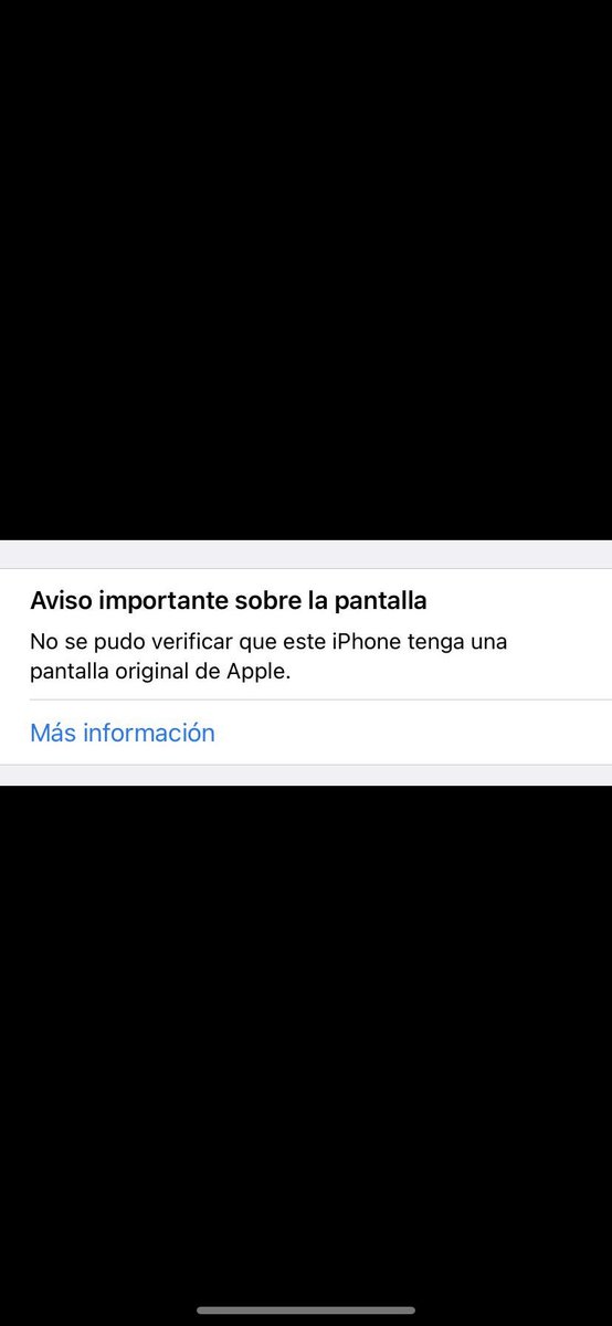 HumRobles's tweet photo. Nunca manden arreglar equipos📱apple en @OficialFixit ofrecen pantalla “original” iPhone📲el equipo nunca la reconoció 2 veces colocan pantallas piratas y cobran lo q no es 👎🏻quiero la devolución de mi dinero completo del pago  @Profeco @AtencionProfeco  @inveacdmx @BlindarBJ RT https://t.co/E4RtefaODA
