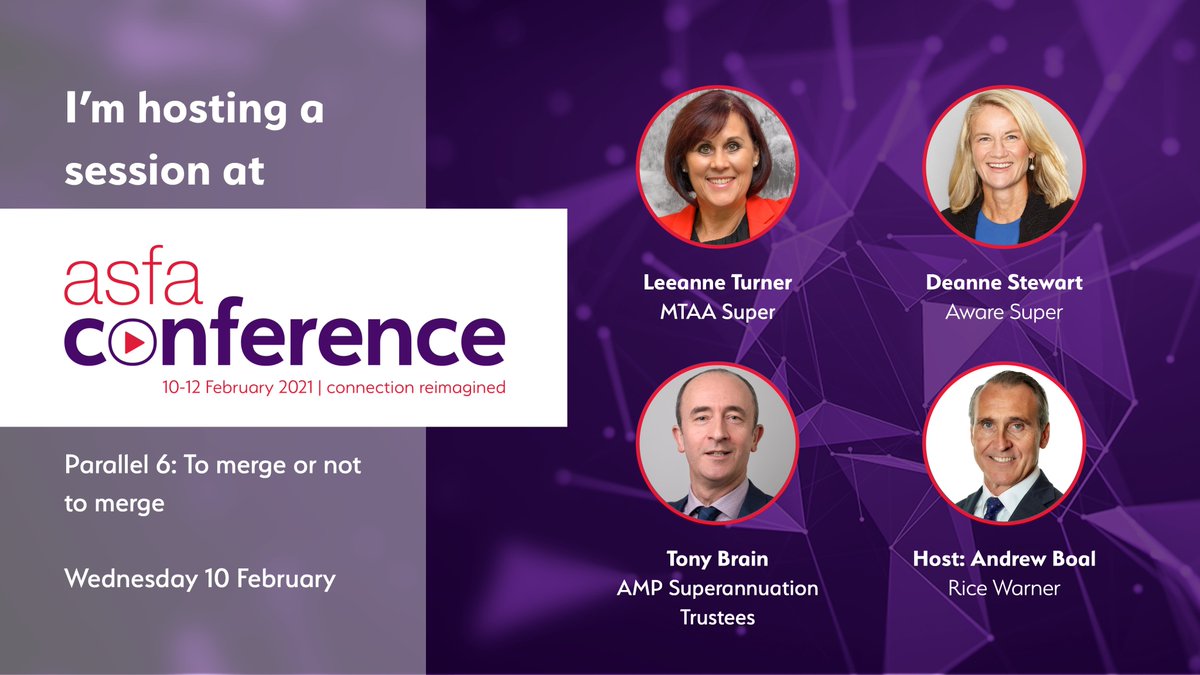 I am really looking forward to hosting my session at the #asfaconference in February. My panel of experts bring lots of experience and different perspectives to the conversation. 

To find out more about next month's Conference, click here: lnkd.in/eYSaXfM

<a href="/asfaAUST/">ASFA</a>