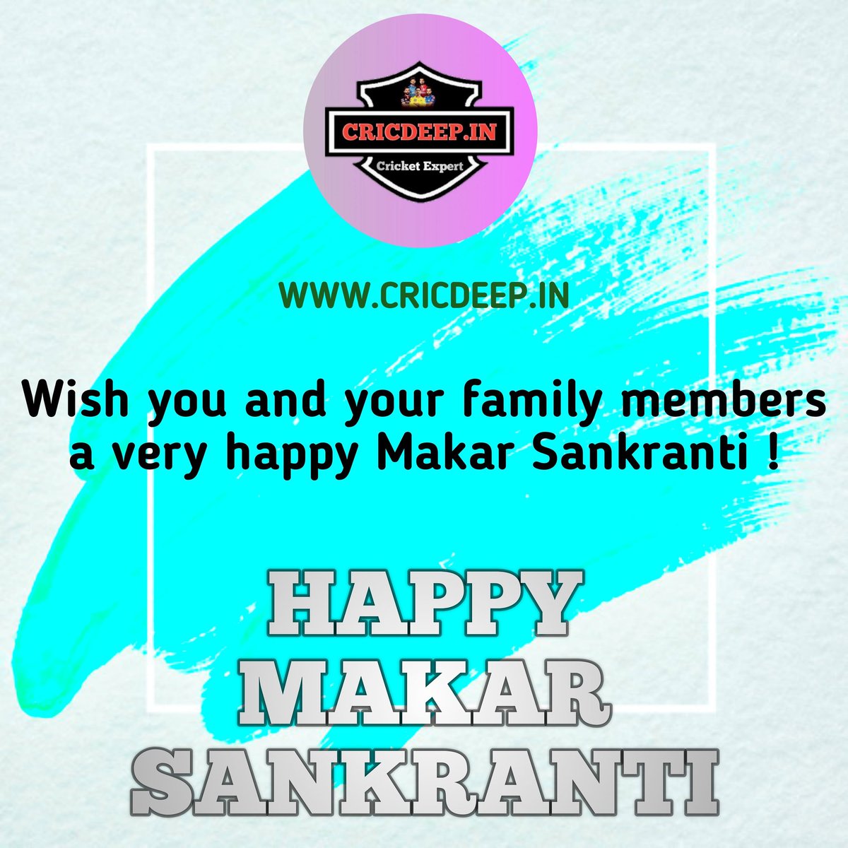 cricdeep's tweet photo. Wish you and your family members a very happy Makar Sankranti ! #Cricdeep #makarsankranti #makarsankranti2021 https://t.co/5dPFKjVv4b