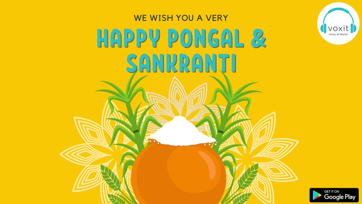 voxitworld's tweet photo. Voxit, wishes you a Happy Pongal & Makar Sankranti!
#pongal #india #tamil #tamilnadu #voxit #festival #instagram #chennai #jallikattu #podcast #manjuvirattu #trending #tamilanda #celebration #happypongal #thisisvoxit #pongalopongal #tamilpodcast #podcaster #MakarSankranti https://t.co/2rXHQ8APBG