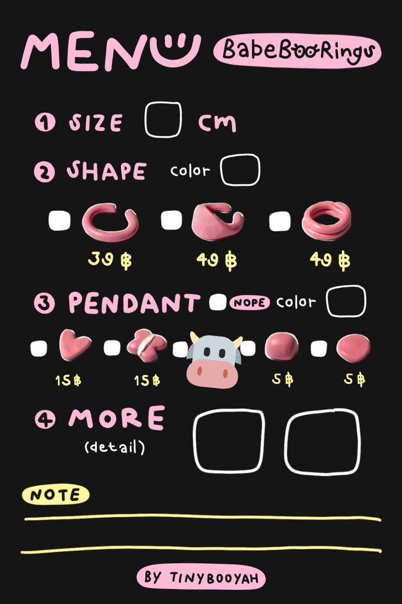 เมนูน่ารักมั้ยๆ🥺🤏🏻🗯