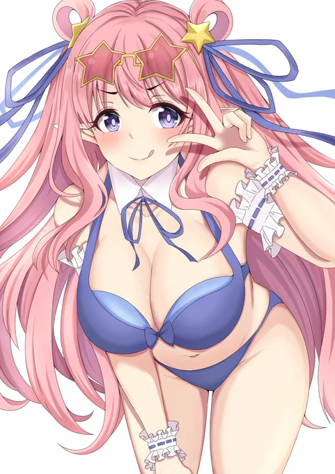 水着ハツネ きらーんっ⭐︎
 #プリコネR 