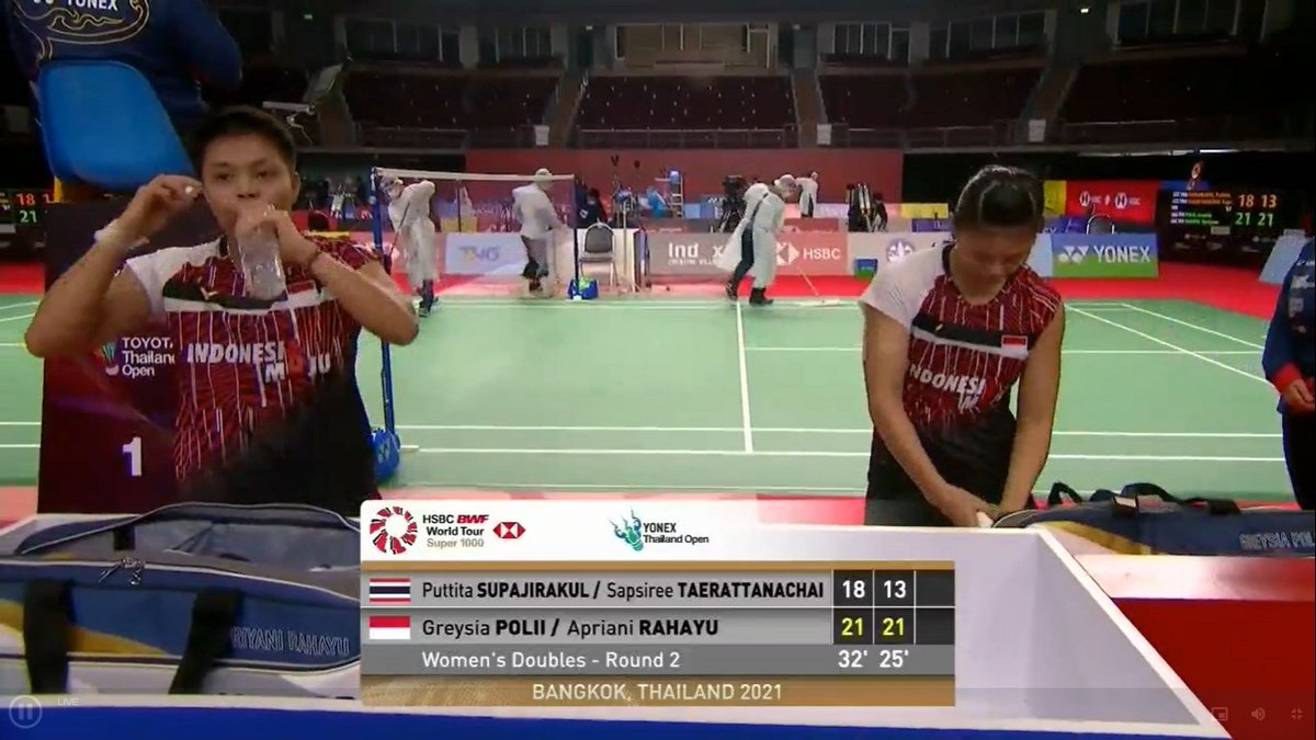 PakRud's tweet image. Lanjut 💪 #bwf #YonexThailandOpen