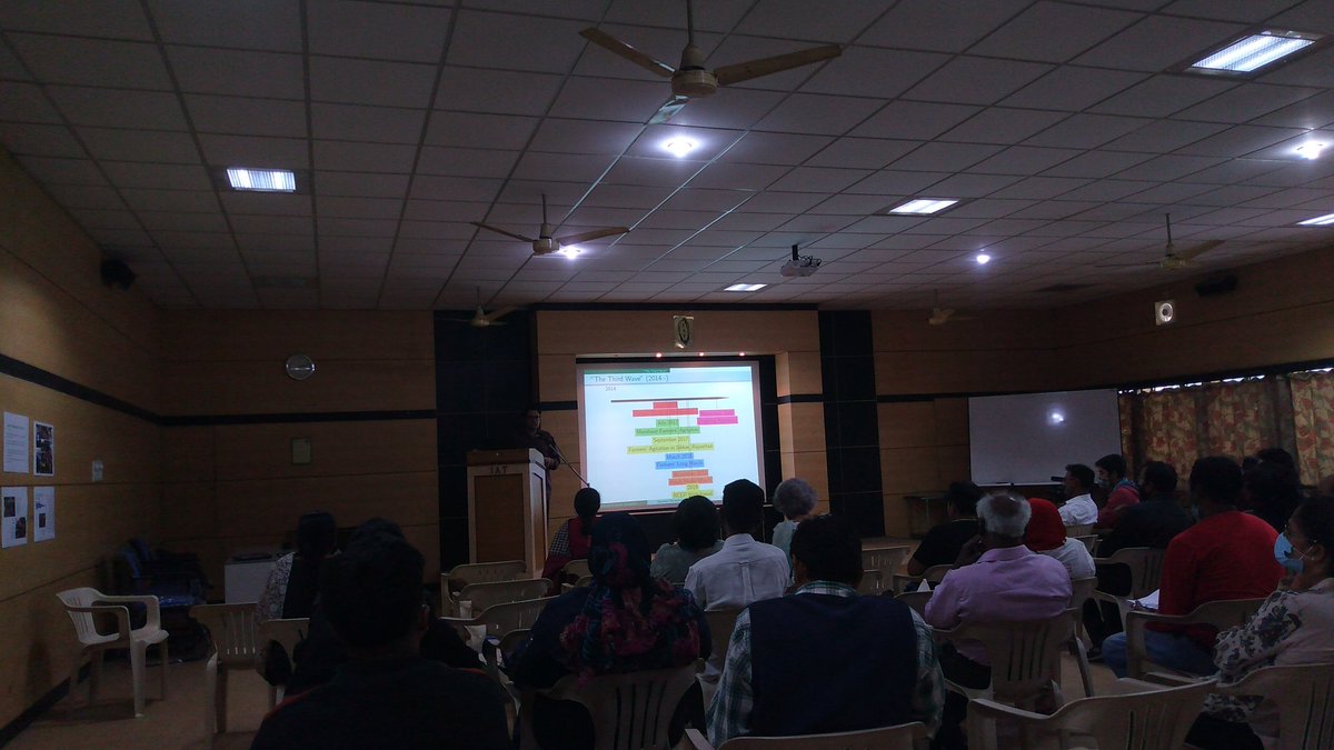 Dr. Siddharth Joshi sharing a background of farmers struggles in India ...

#FarmLaws #FoodLaws #FarmersProtest #Bengaluru #EducateOrganizeAgitate  

@peopleofindiaka