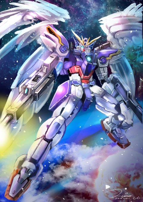 ウイングガンダムゼロ Ew イラスト イラスト画像無料ダウンロード